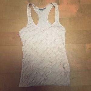 Julia’s Close Pale pink ruffled top Small